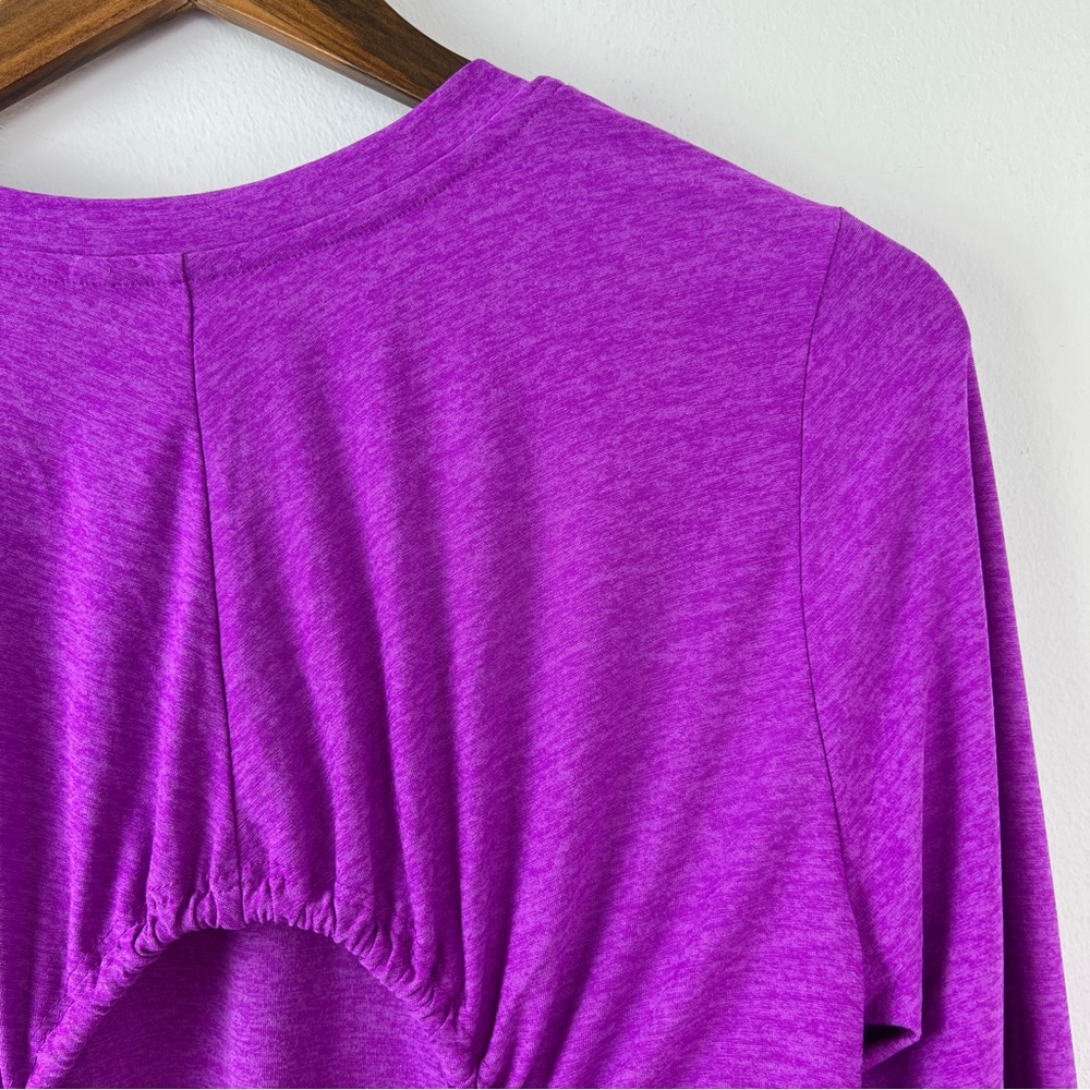 Beyond Yoga Featherweight Inner Circle Pullover Purple Size Large - Picture 6 of 12